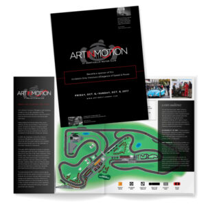 Art In Motion event program