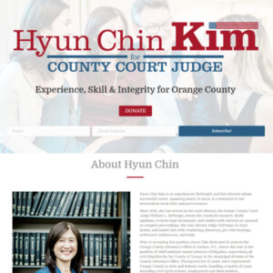 Kim for County Court Website