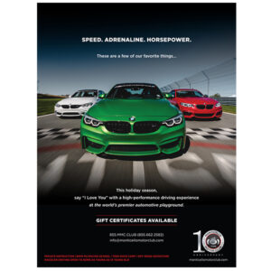 Monticello Motor Club Autoweek print ad